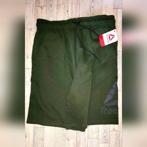 Forest green Reebok shorts